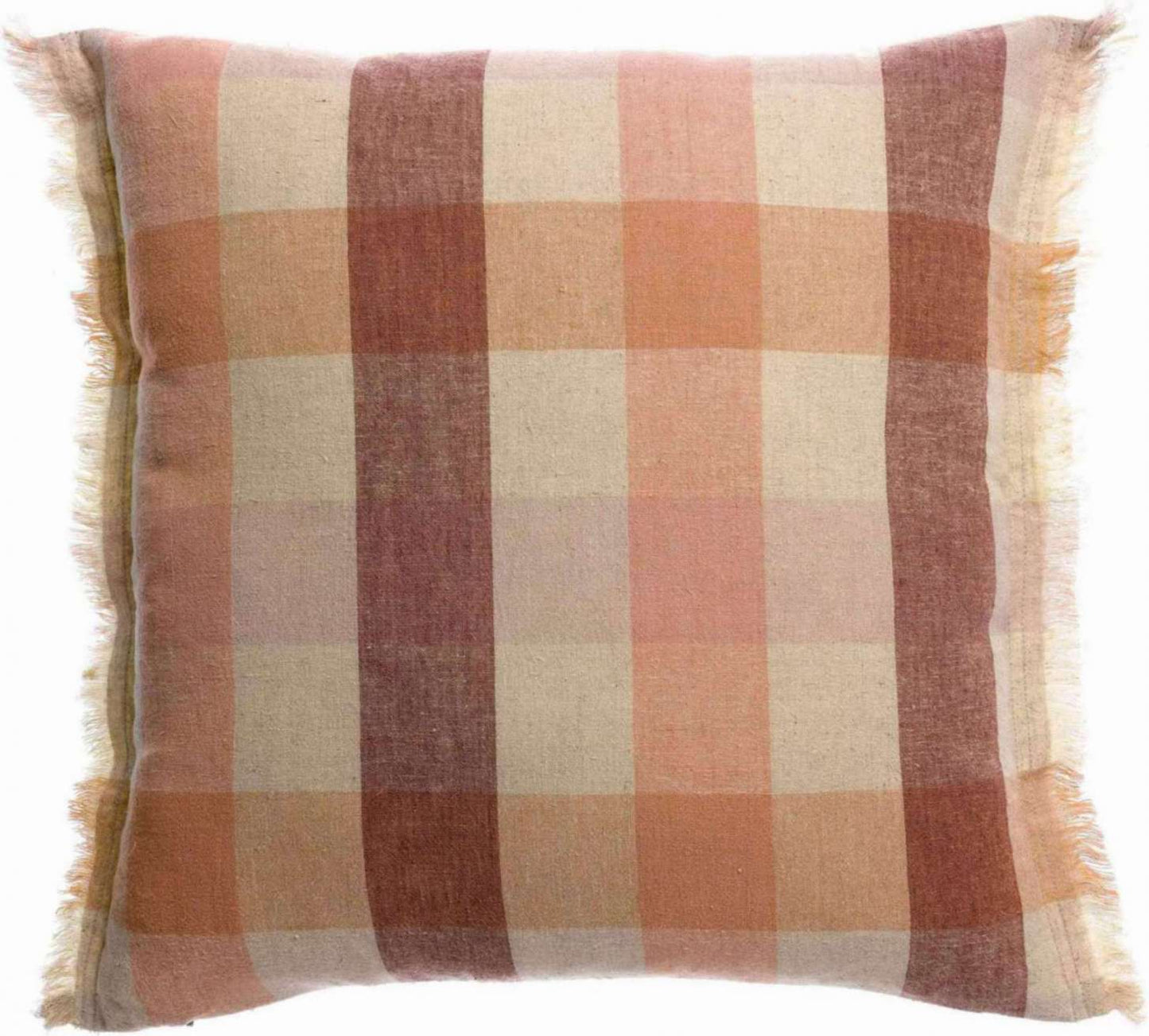 Coussin imprimé Kate Terracotta 45 x 45