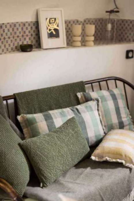 Coussin imprimé Kate Thym 40 x 65