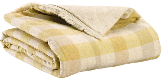 Edredon imprimé Kate Bronze 85 x 200