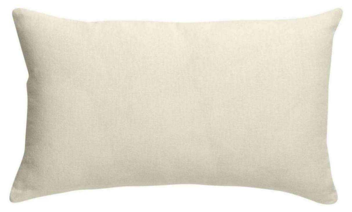 Coussin uni Zeff Craie 30 X 50