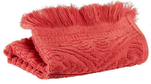 serviette invité Zoé Brique 30 X 50