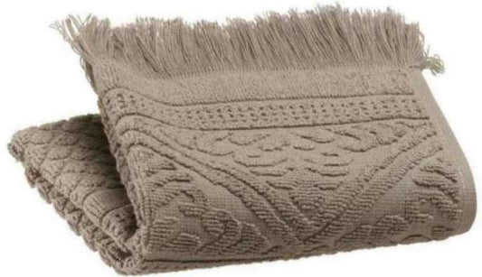 serviette invité Zoé Chamois 30 X 50