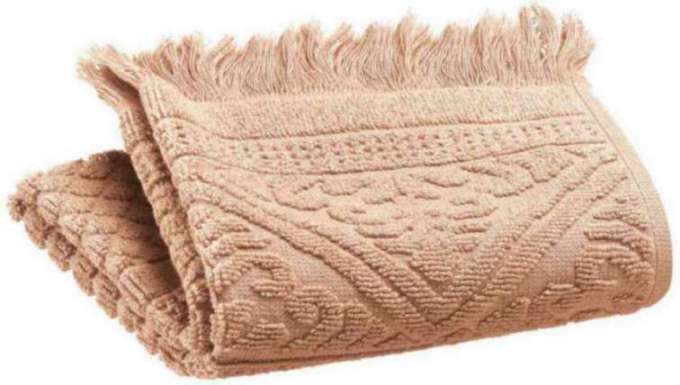 Serviette invité Zoé Noisette 30 x 50