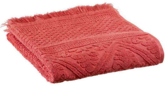 Serviette Zoé Brique 50 X 100