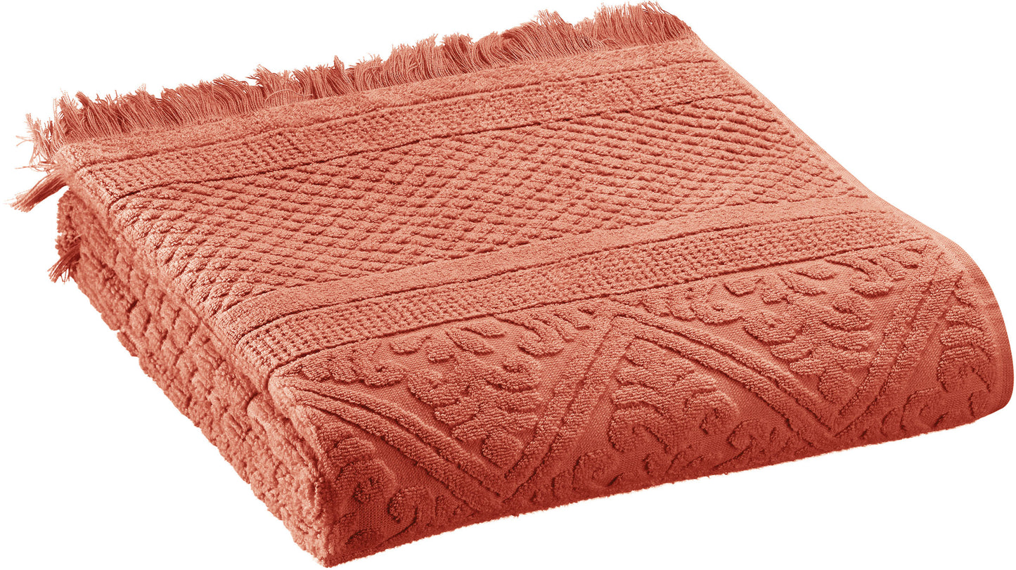 Serviette Zoe Sienne 50 x 100