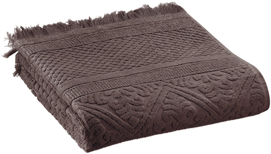 Serviette Zoé Ébène 50 x 100