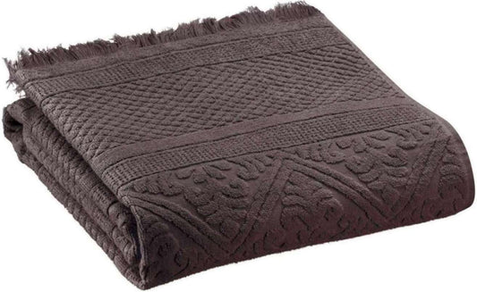 Drap de douche Zoé Ébène 70 x 140