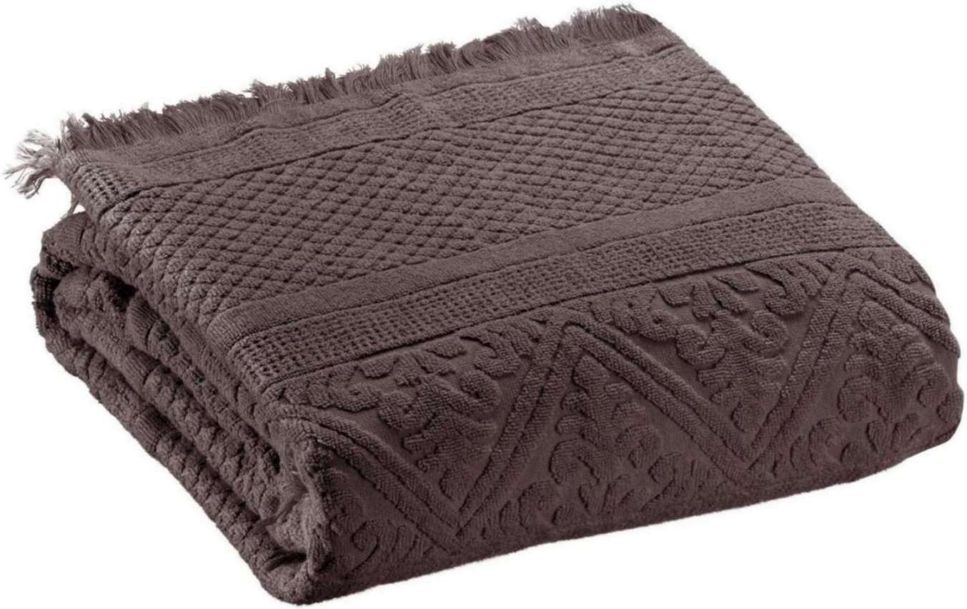 Drap de bain Zoé Ébène 100 x 180