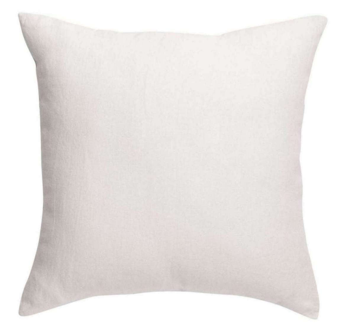 Coussin uni Zeff Blanc 45 X 45