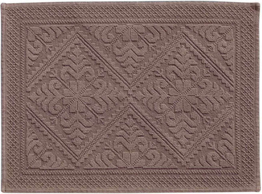 Tapis de bain Enzo Noisette 54 x 64