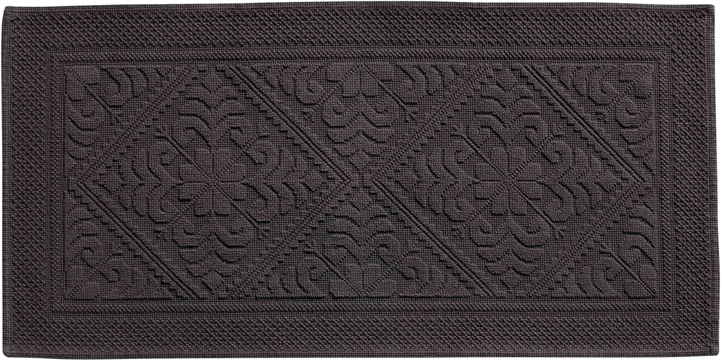Tapis de bain Enzo Ébène 54 x 110
