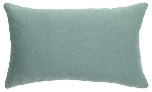 Coussin uni Zeff Vert de gris 40 X 65
