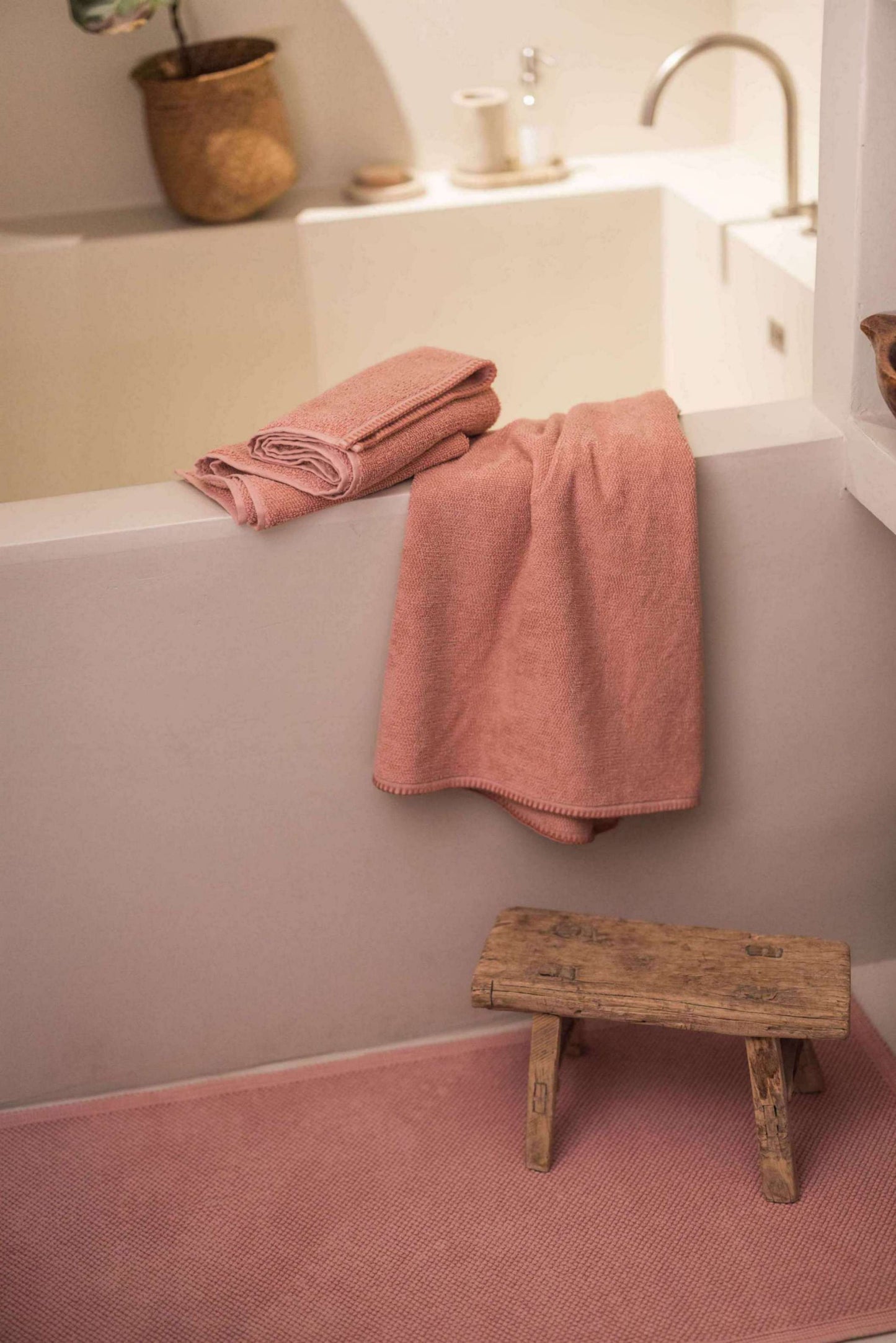 Tapis de bain Etia Azalée 54 x 64