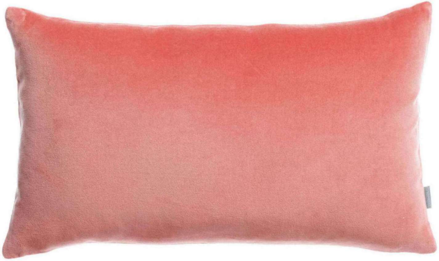 Coussin uni Elise Pêche 30 x 50