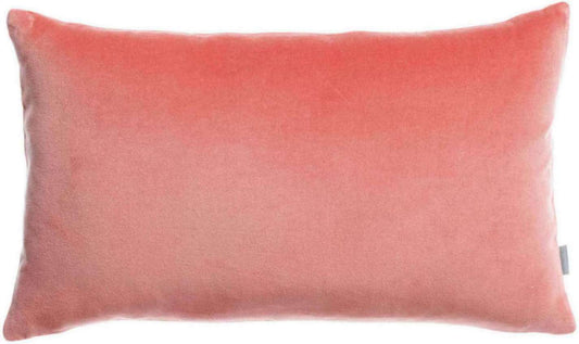 Coussin uni Elise Pêche 30 x 50