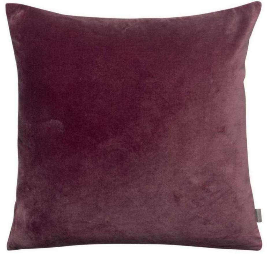 Coussin uni Elise Lilas 45 X 45