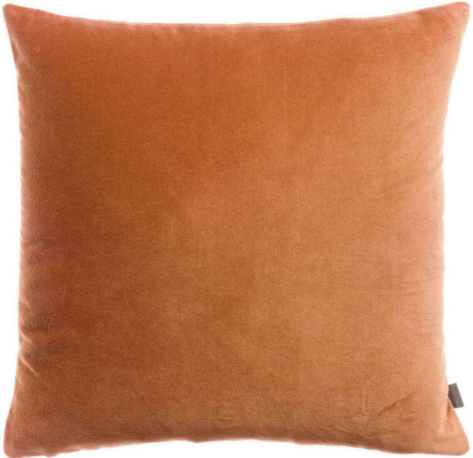 Coussin uni Elise Rouille 45 x 45