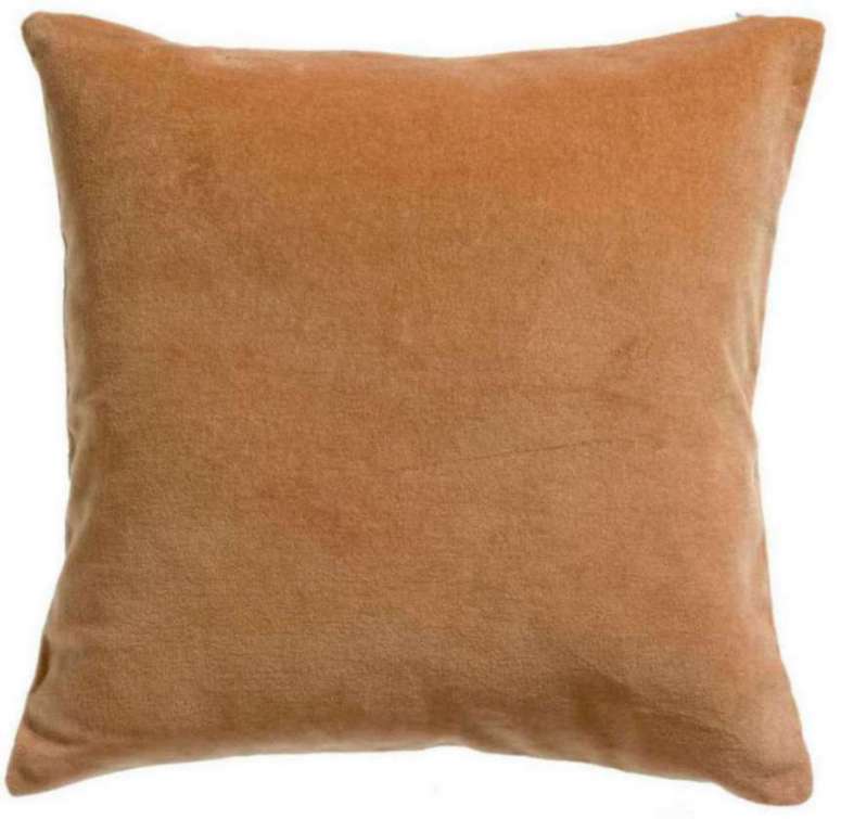 Coussin uni Elise Ocre 45 X 45