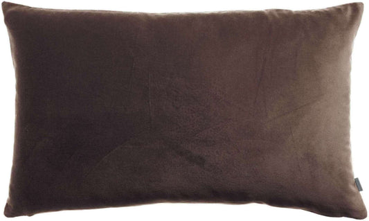 Coussin uni Elise Ébène 40 x 65