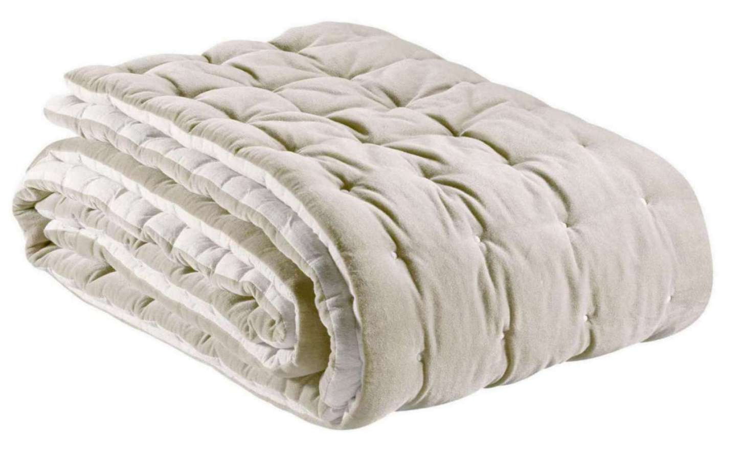 Chemin de lit uni Elise Grège 90 X 240