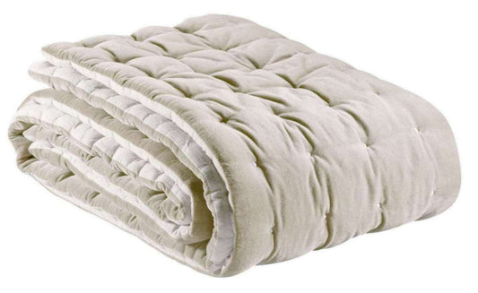 Chemin de lit uni Elise Grège 90 X 240