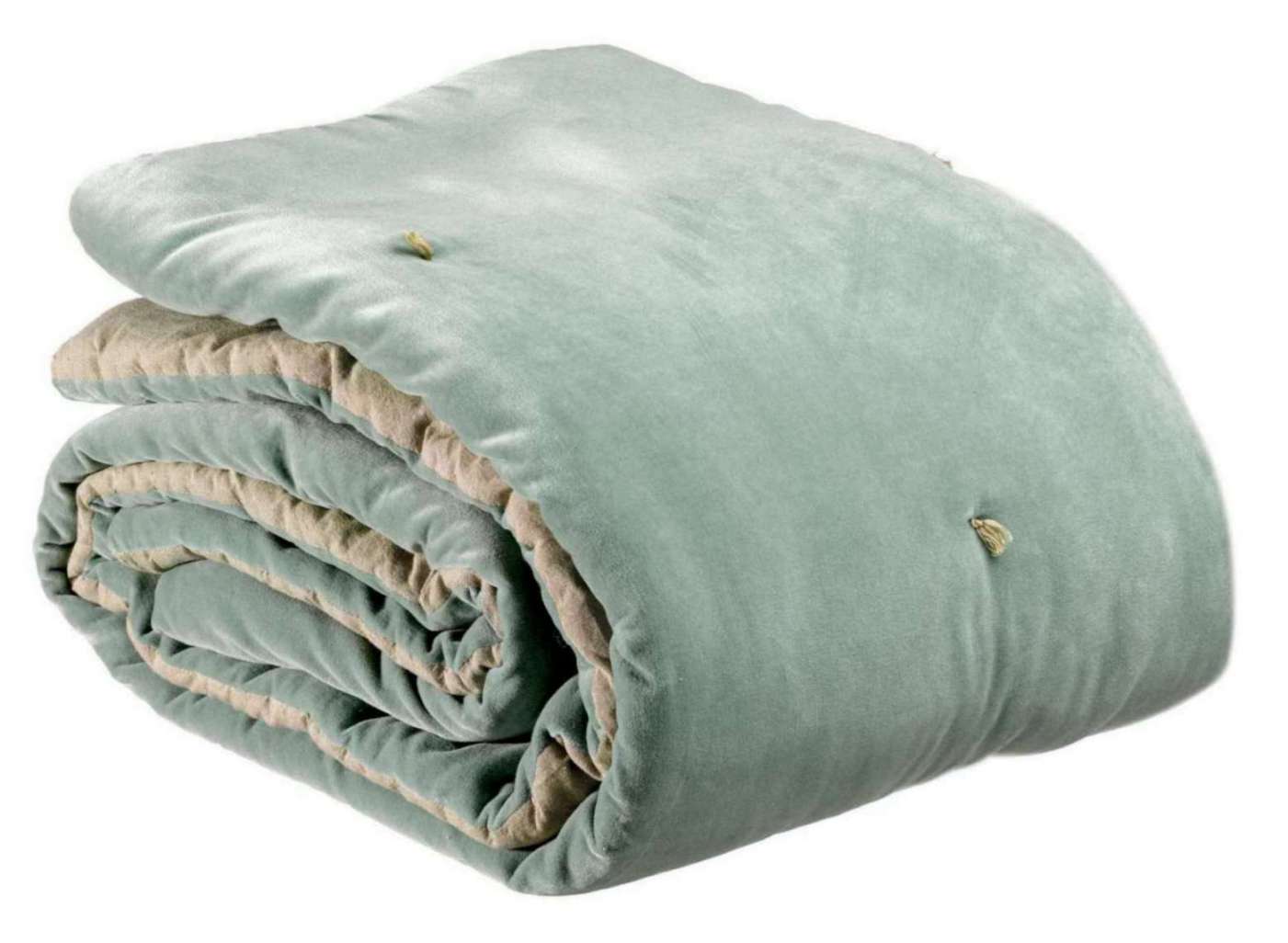 Plaid points noués Elise Opaline 140 X 200