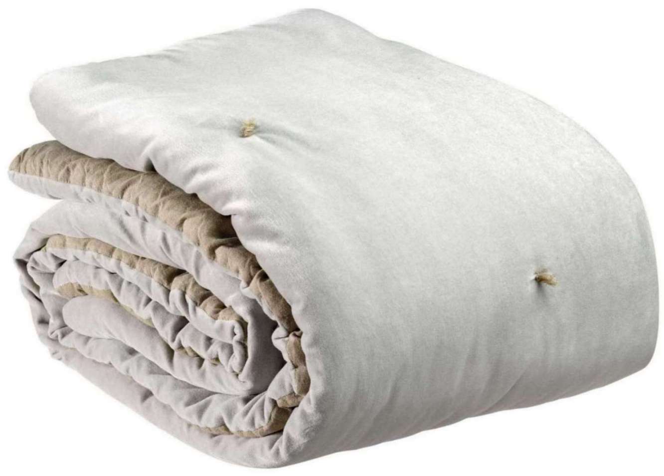 Plaid points noués Elise Perle 140 X 200