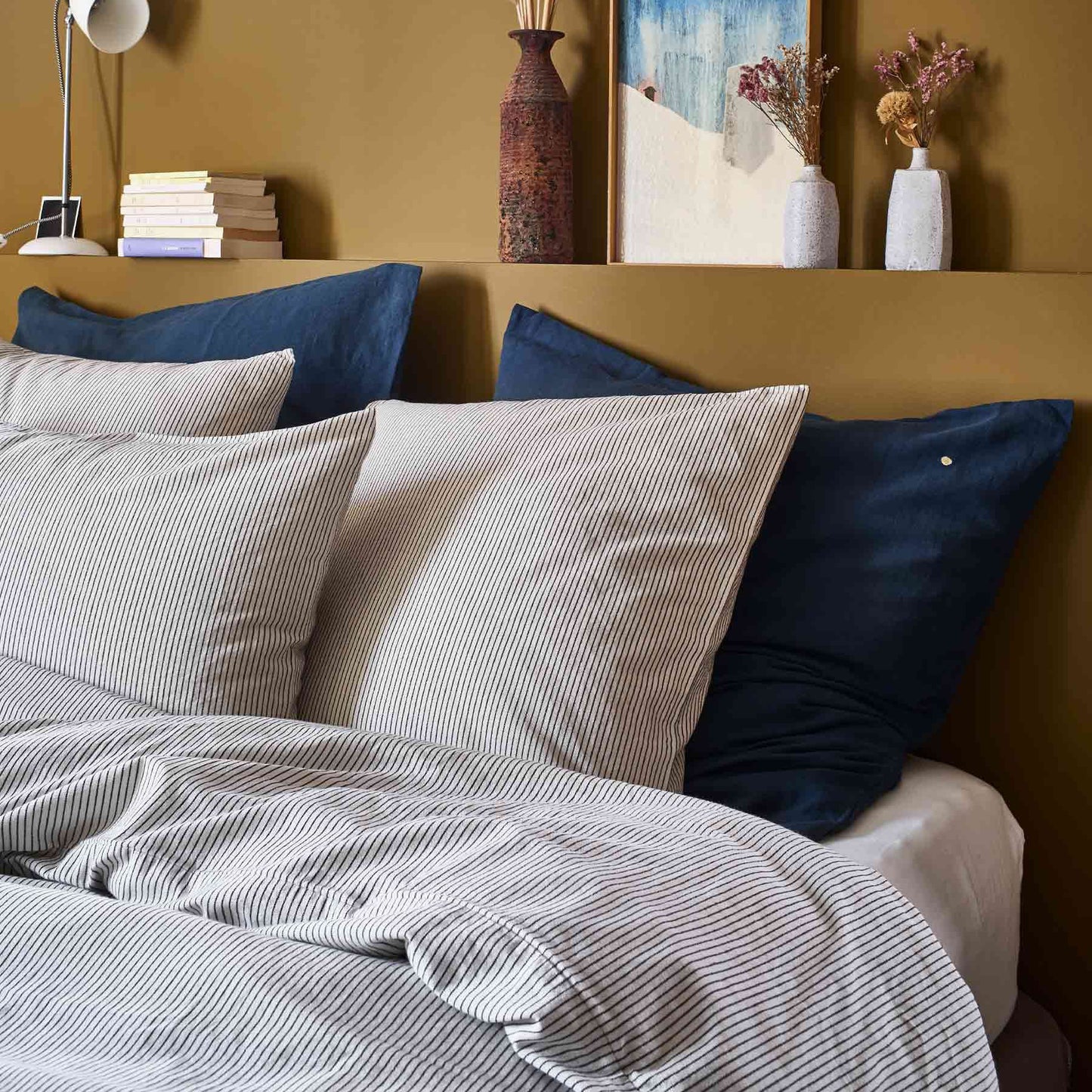 Taie d'oreiller LEONIE Caviar 65 x 65