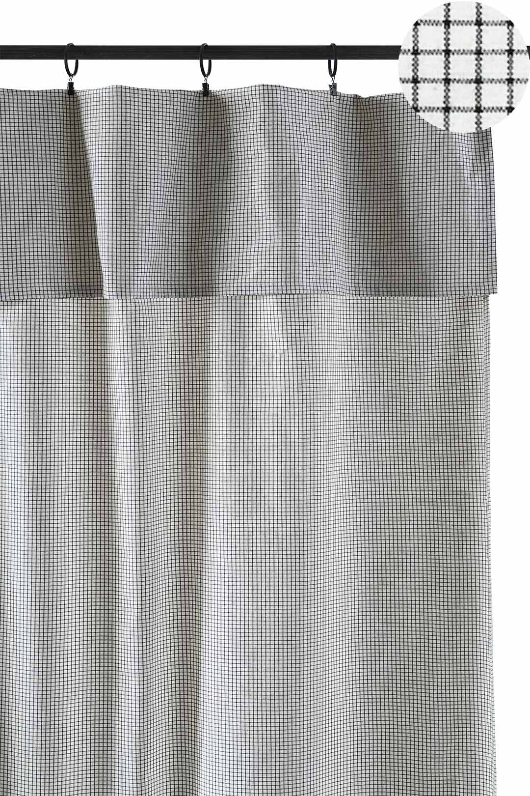 Rideau Gustave Caviar 280 x 140