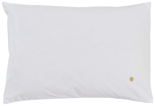 Taie d'oreiller Céleste Milk 70 x 50