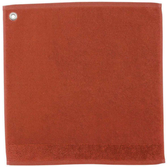 Essuie-mains Curl Terracotta 50 X 50