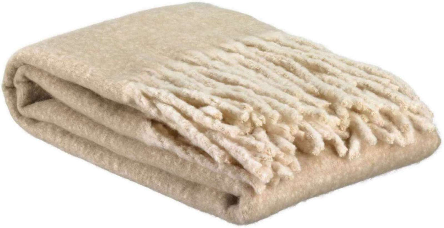 Plaid Isabel Naturel 130 X 160