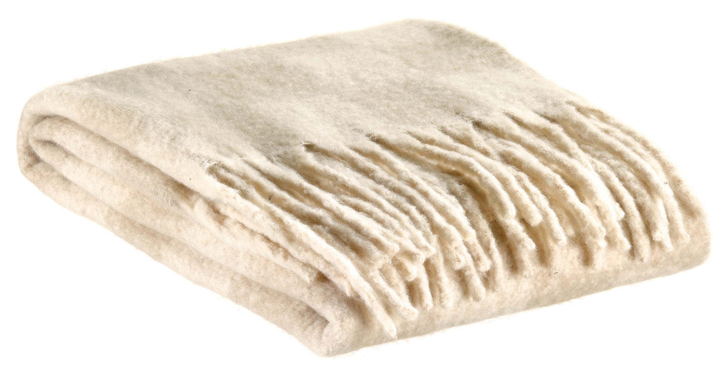 Plaid Isabel damiers Nuage 130 x 160