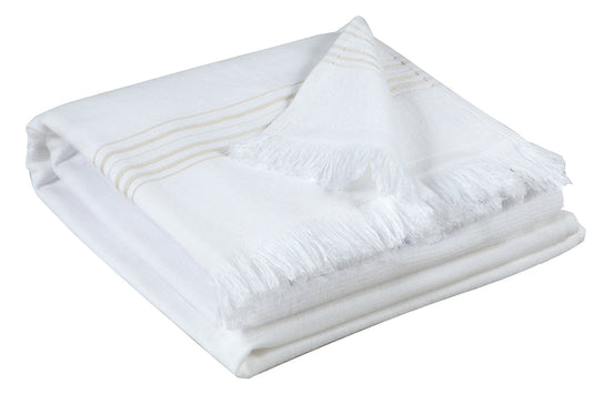 Drap hammam Cancun Neige 90 X 180