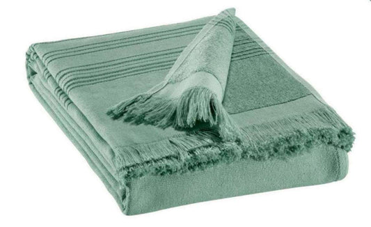 Drap hammam Cancun Sauge 90 X 180