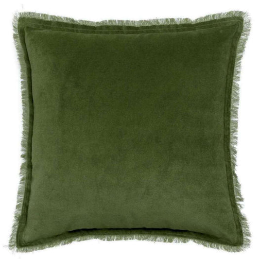 Coussin uni Fara Eucalyptus 45 X 45