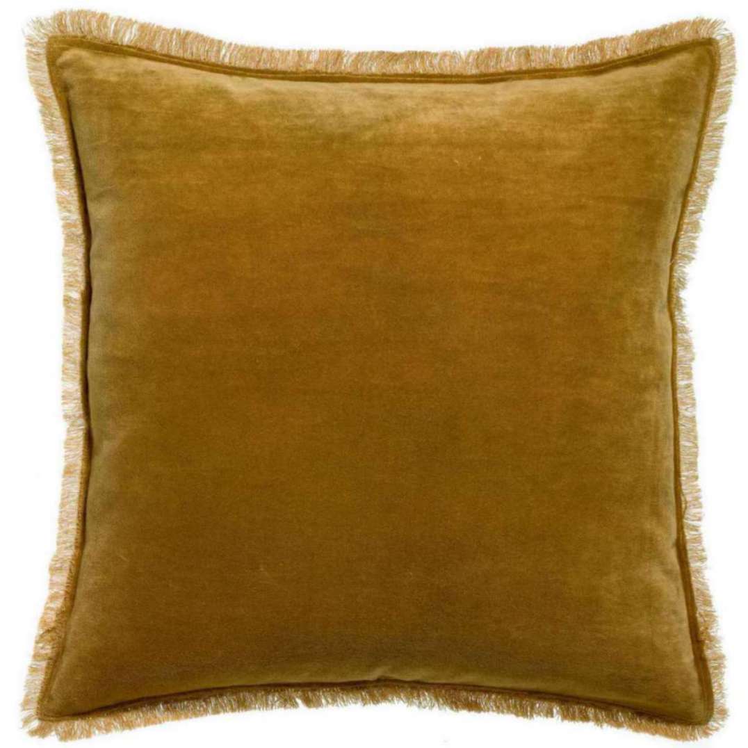 Coussin uni Fara Bronze 45 X 45