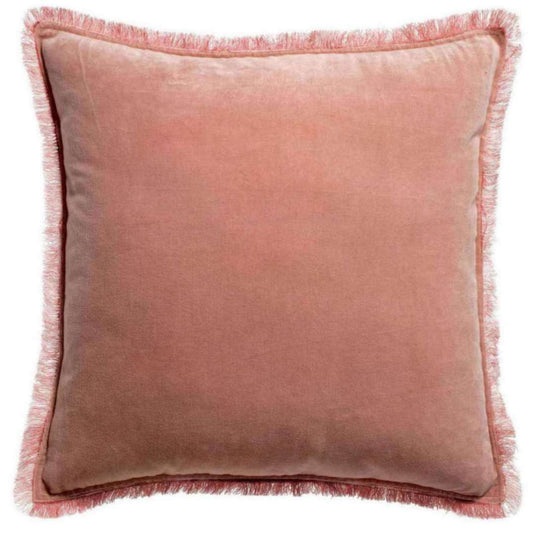 Coussin uni Fara Pink 45 X 45