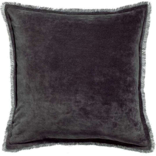 Coussin uni Fara Ombre 45 X 45
