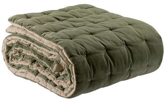 Jeté de lit Elise Verveine 240 X 260