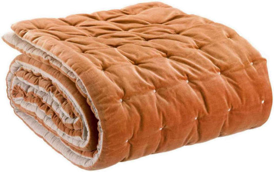 Jeté de lit Elise Rouille 240 x 260