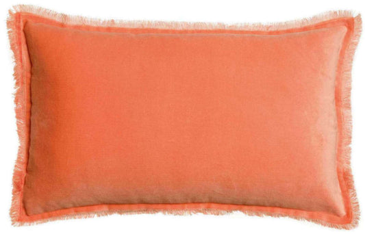 Coussin uni Fara Goyave 30 X 50