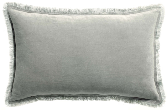 Coussin uni Fara Perle 30 X 50
