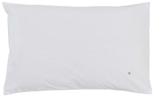 Taie d'oreiller Céleste Milk 80 x 50