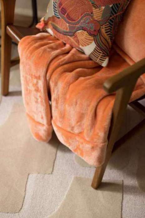 Plaid Tender Papaye 150 x 200