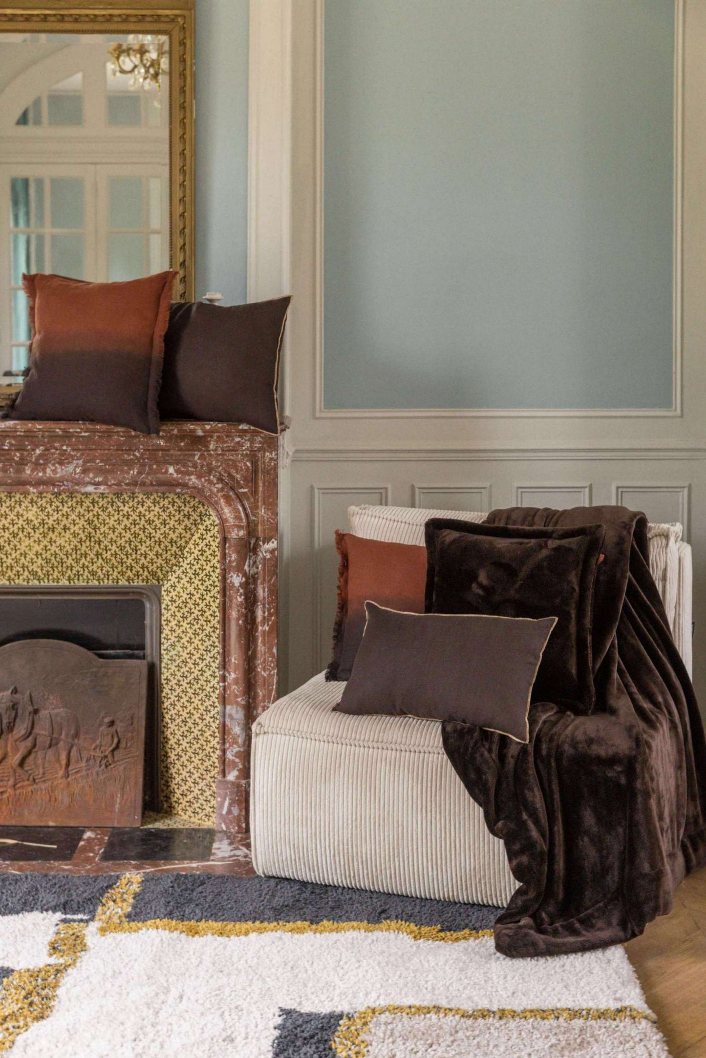 Plaid Tender Ébène 150 x 200