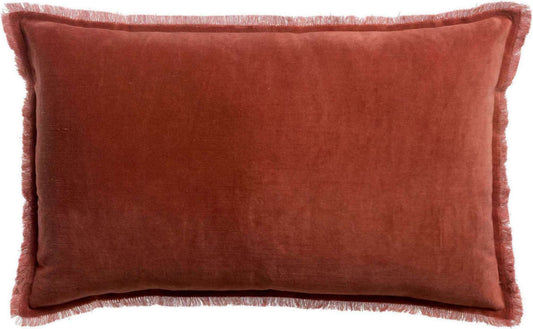 Coussin uni Fara Sienne 40 x 65