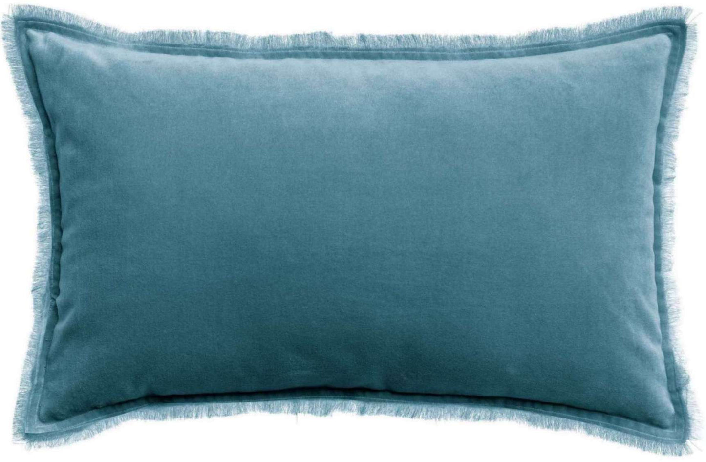 Coussin uni Fara Acier 40 x 65