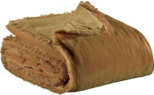 Plaid uni Fara Bronze 135 X 200