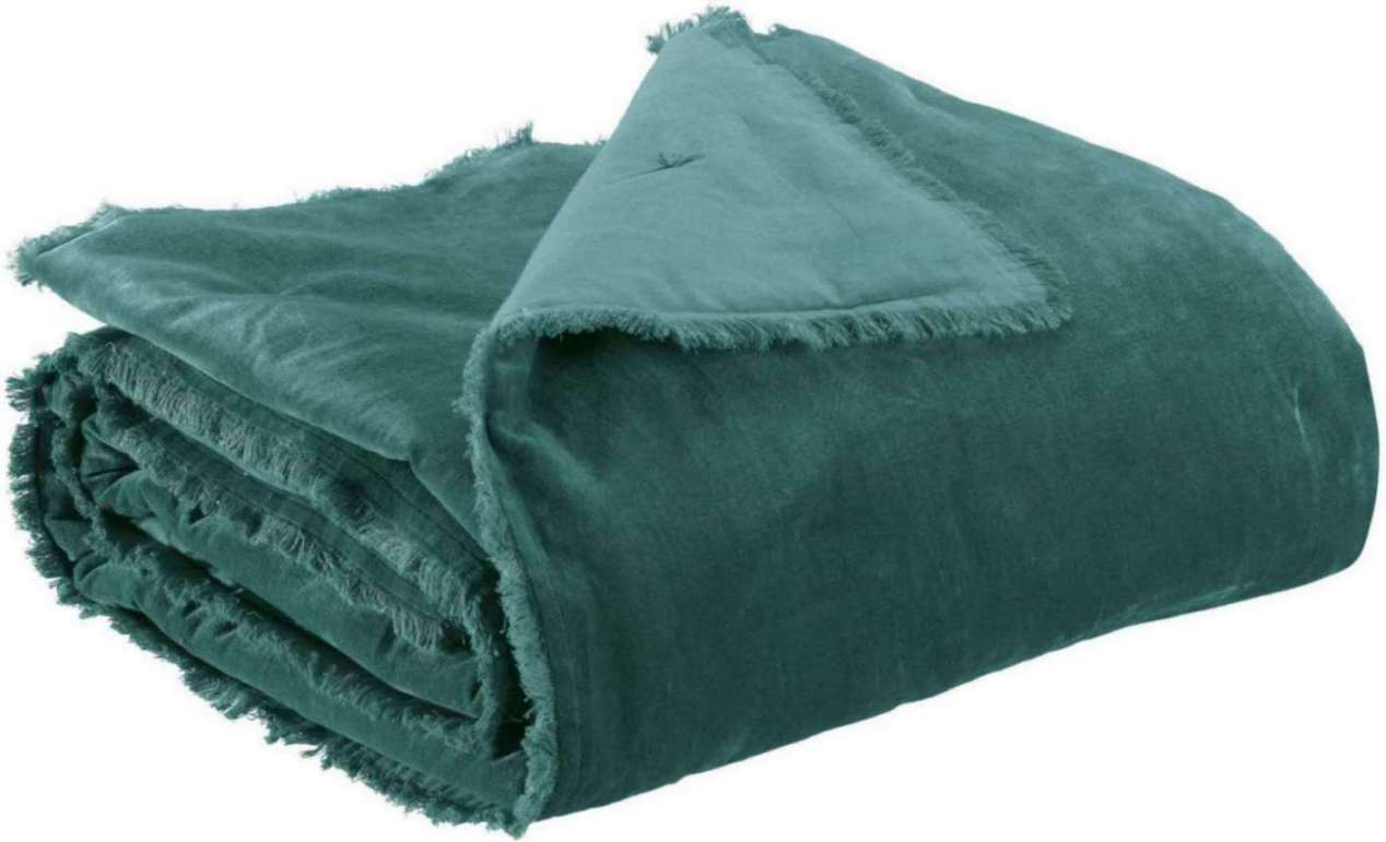 Plaid uni Fara Corinthe 135 x 200